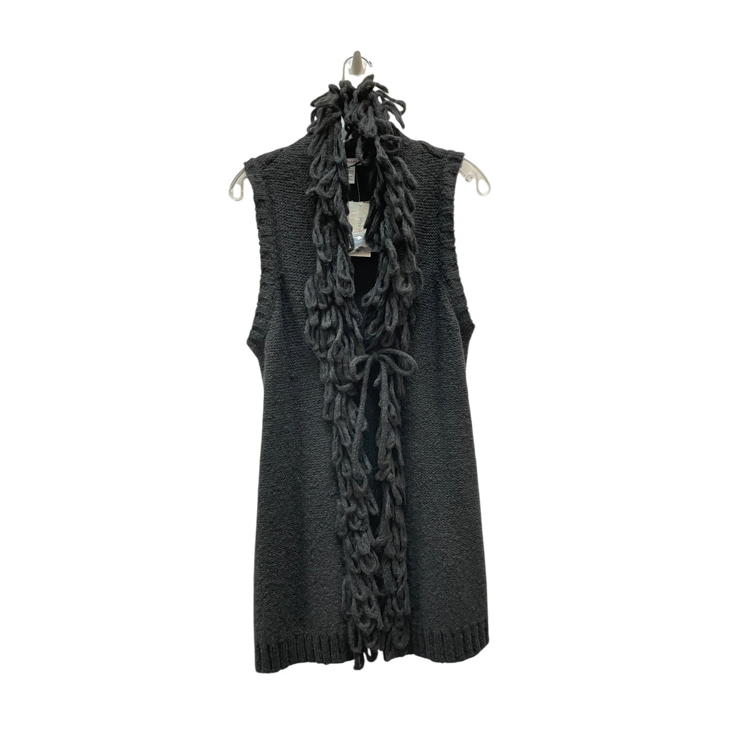 Vest Sweater By Style And Company In Black, Size:M