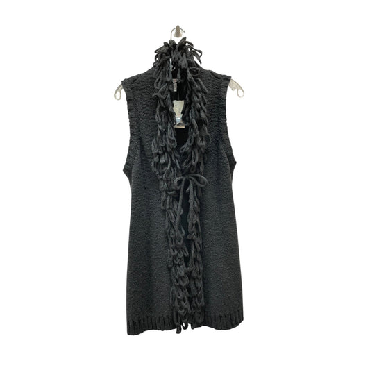 Vest Sweater By Style And Company In Black, Size:M