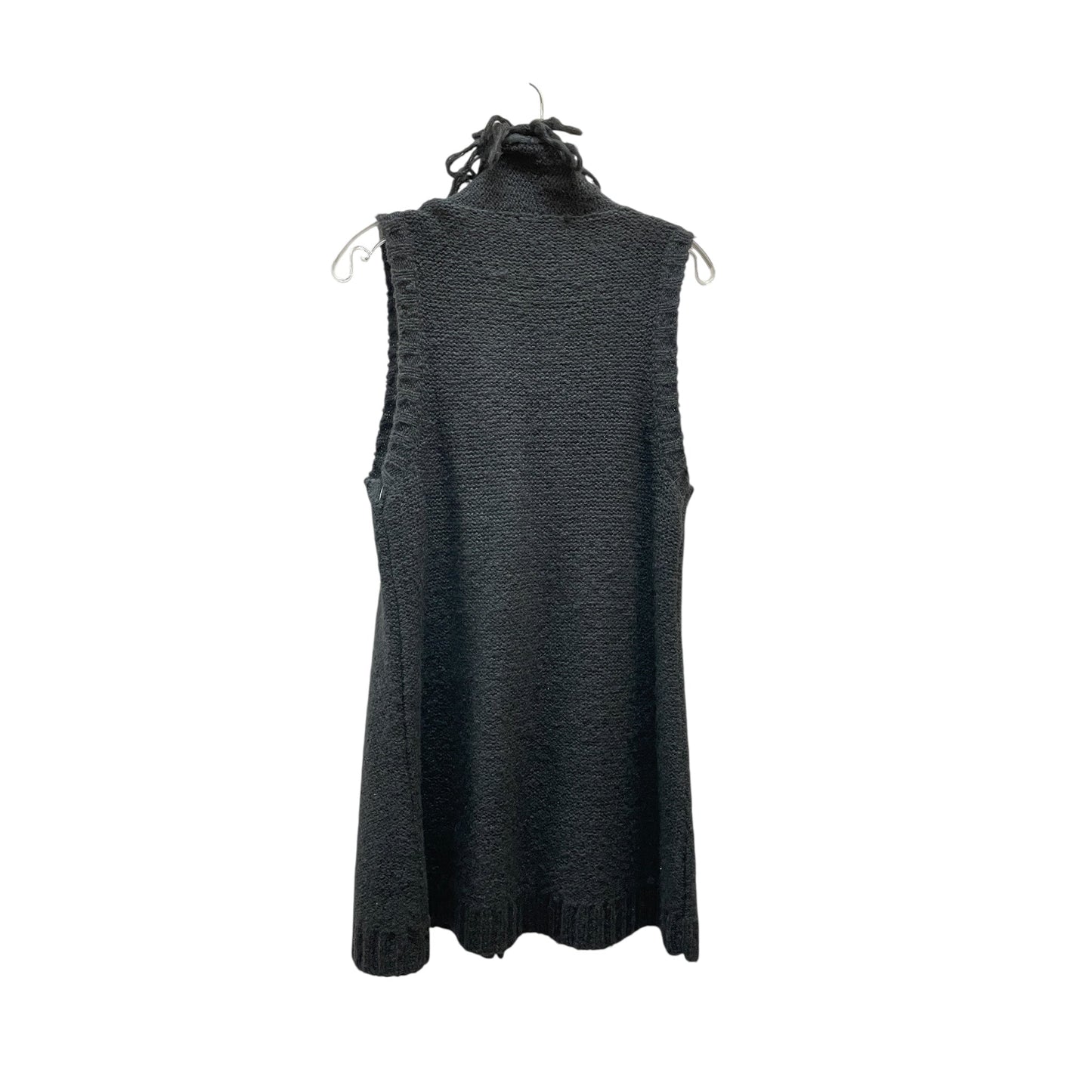 Vest Sweater By Style And Company In Black, Size:M