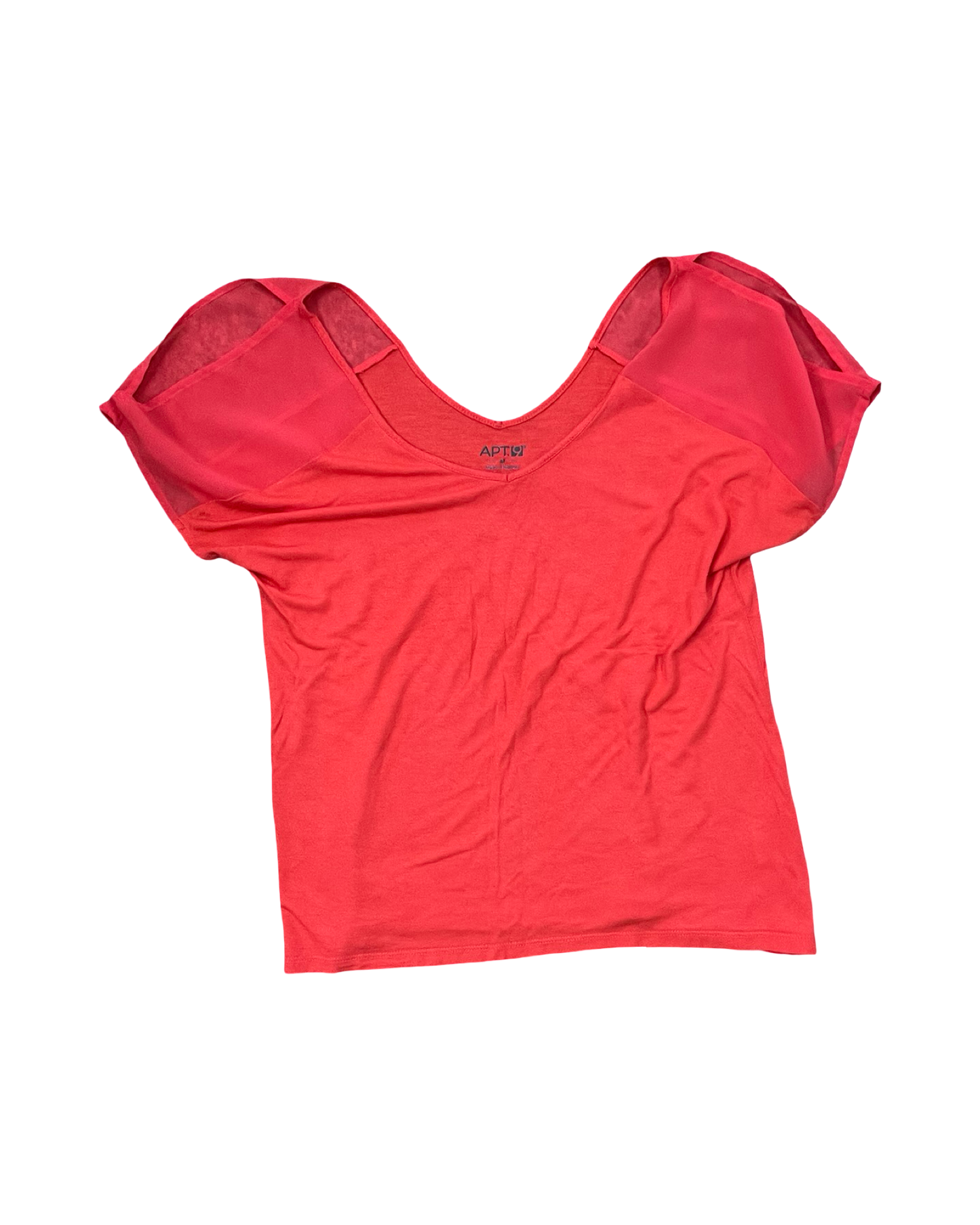 Top Ss By Apt 9 In Red, Size:M