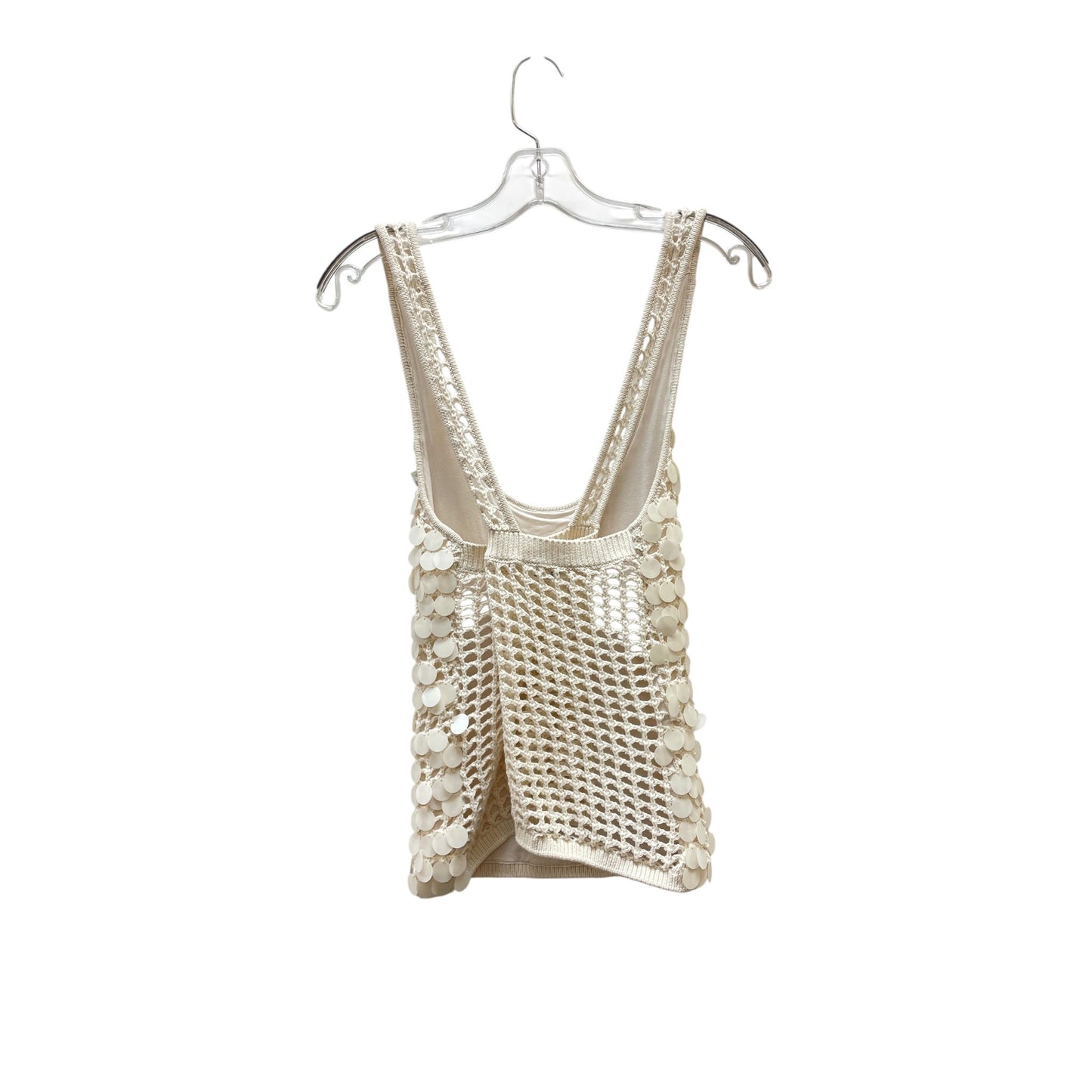 Vest Sweater By Splendid In Chartreuse, Size:S