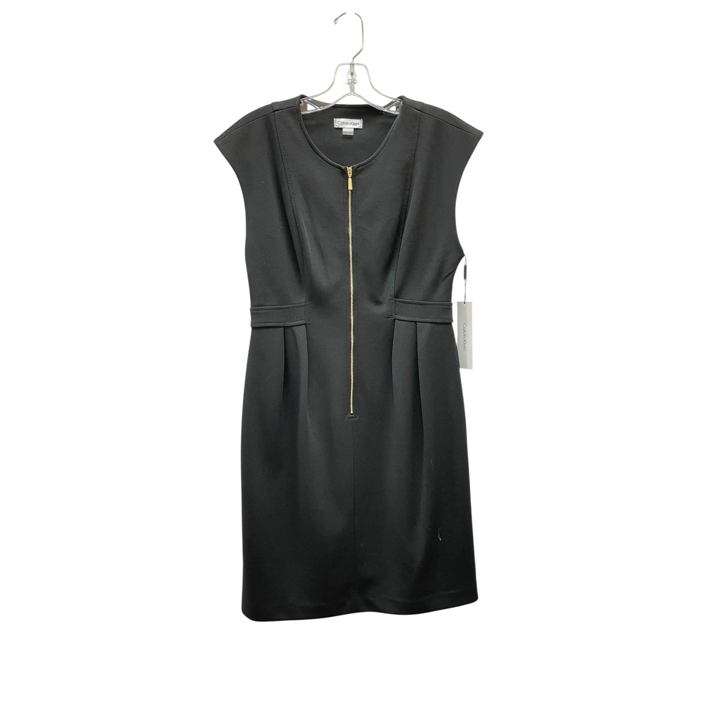 Dress Work By Calvin Klein In Black, Size:S