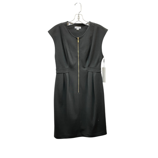 Dress Work By Calvin Klein In Black, Size:S