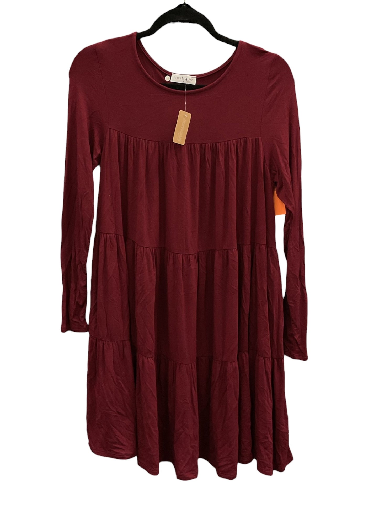 Dress Casual Short By Vestique In Red, Size:M