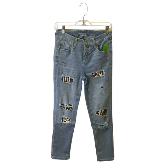 Jeans Straight By Inc In Blue Denim, Size:4P