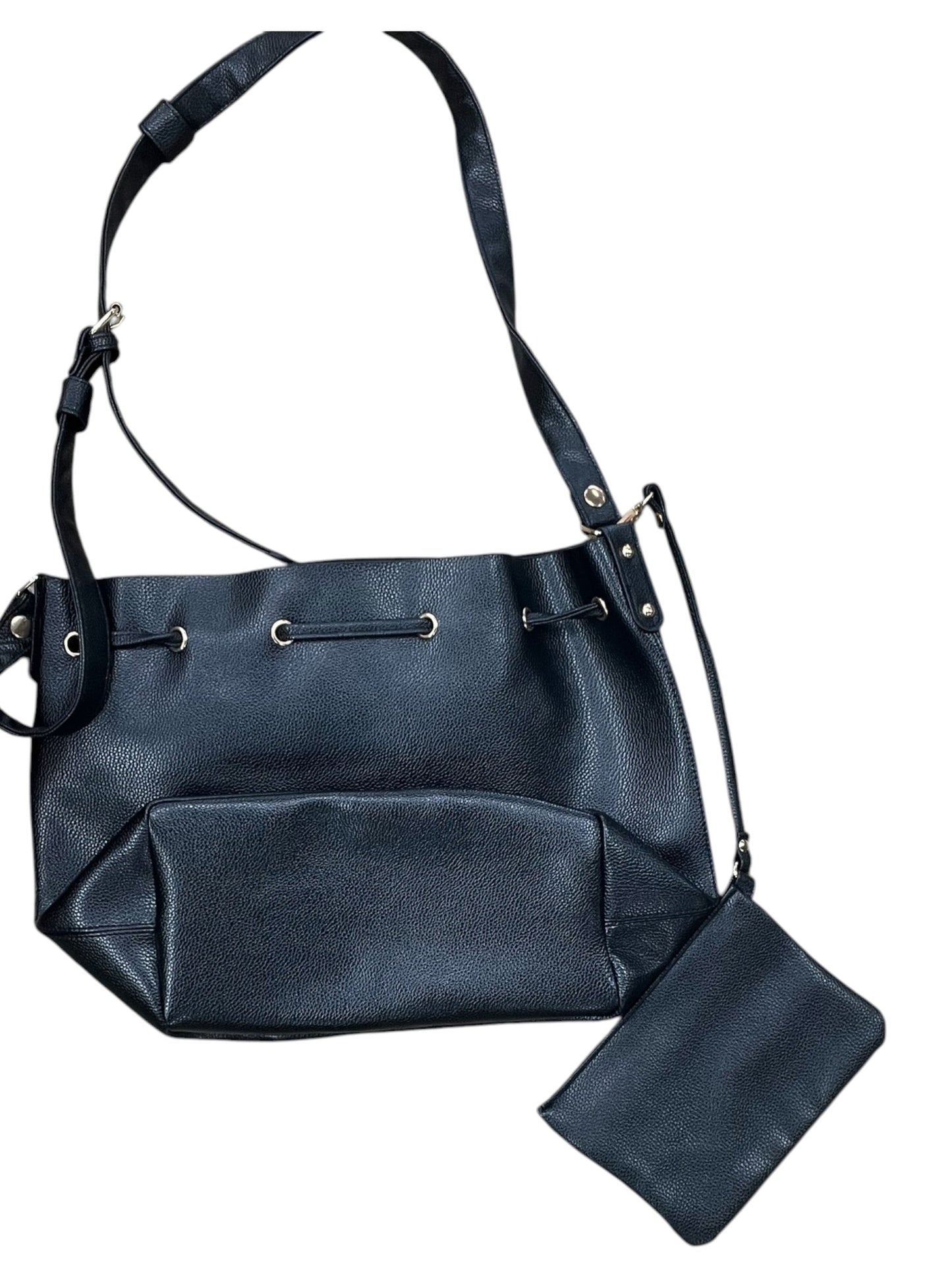 Tote By Clothes Mentor In Black, Size:Large