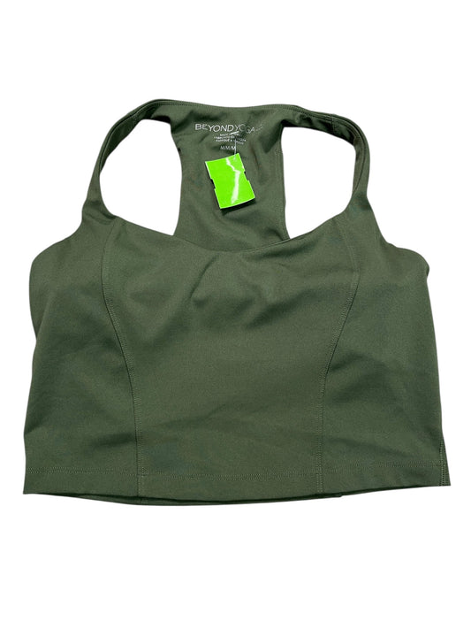 Athletic Bra By Beyond Yoga In Green, Size:M
