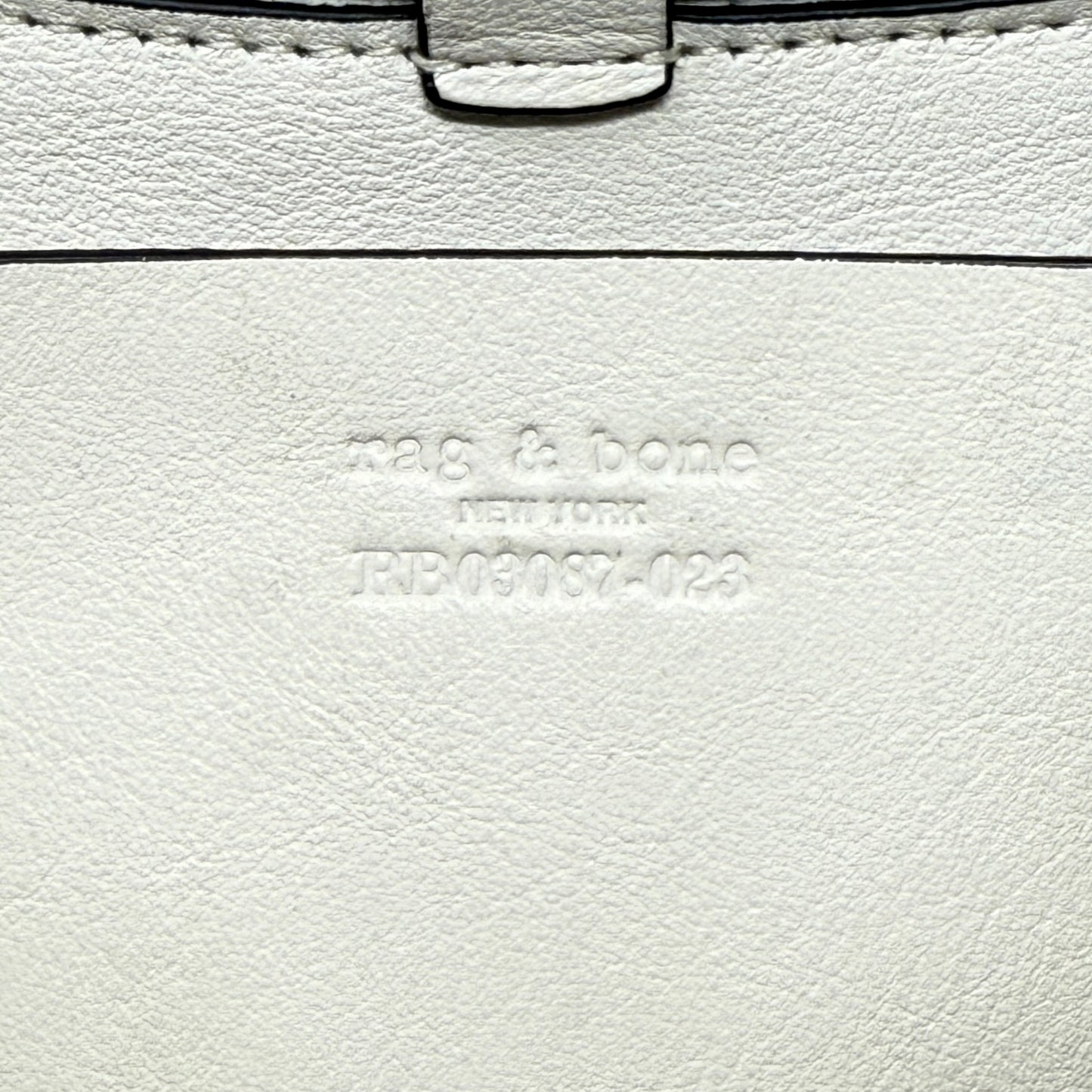 Belize Leather Clutch Bag By Rag And Bone, Size: Medium