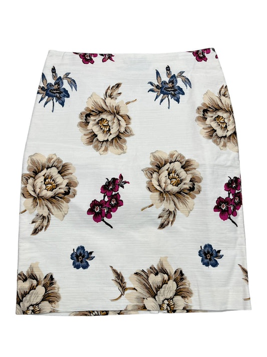 Skirt Mini & Short By Ann Taylor In Floral Print, Size:S