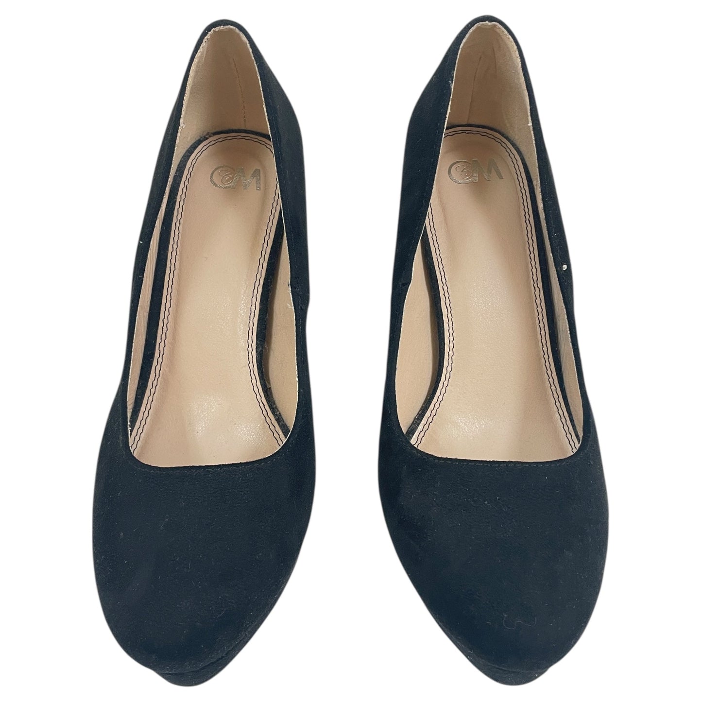 Shoes Heels Block By Cmf In Black, Size:6.5