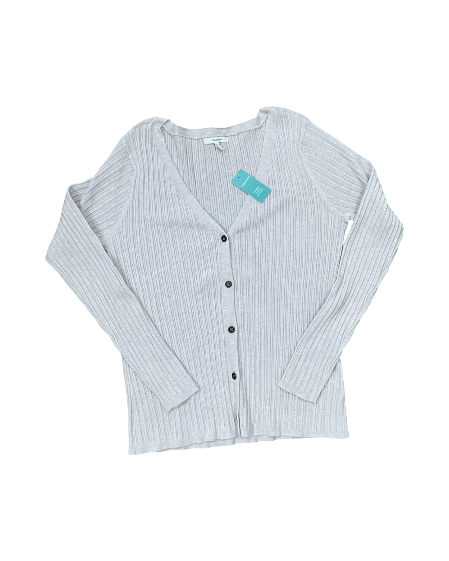 Cardigan By Maurices In Beige, Size:M