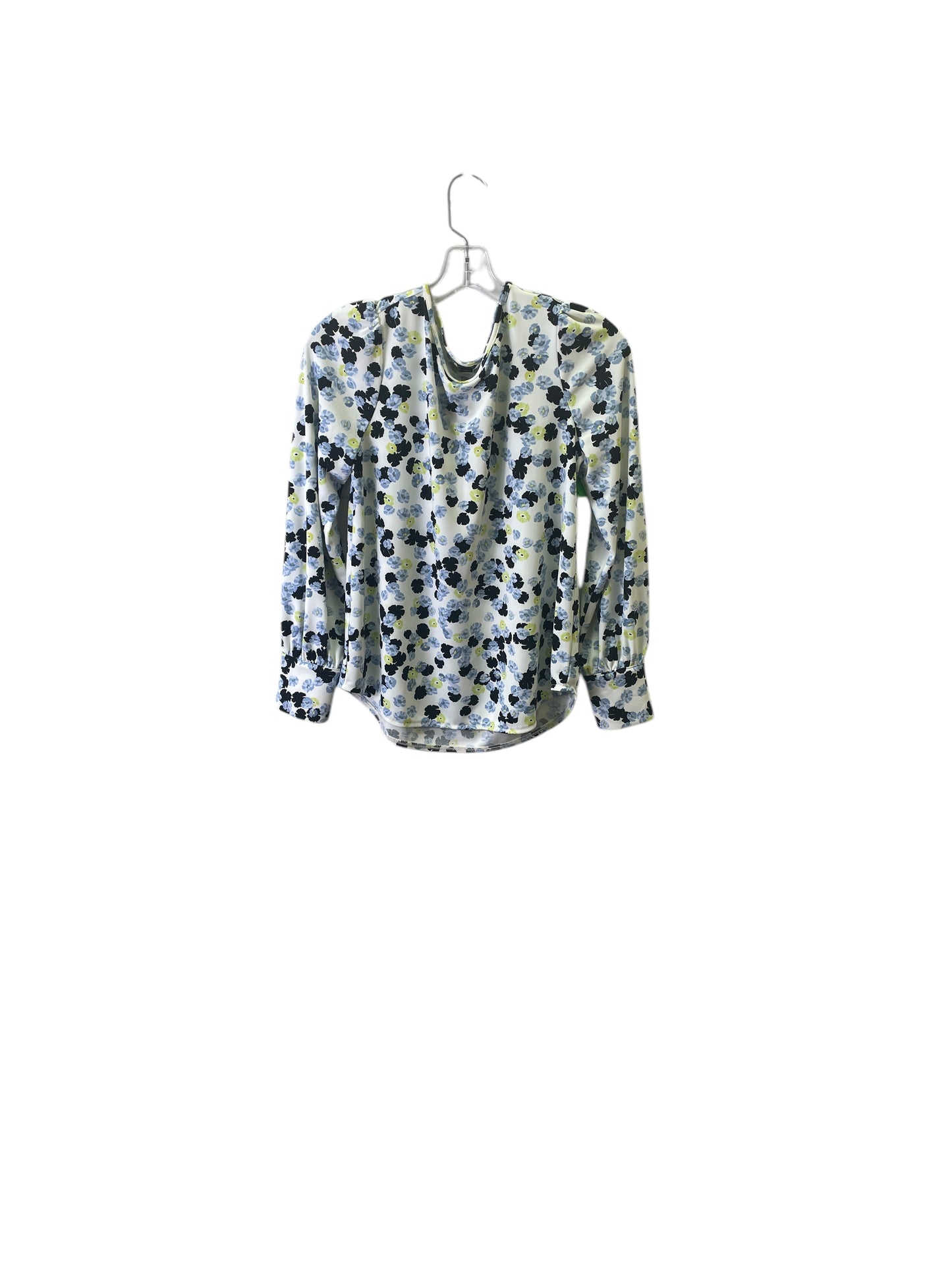 Top Ls By Ann Taylor In Blue & Yellow, Size:S