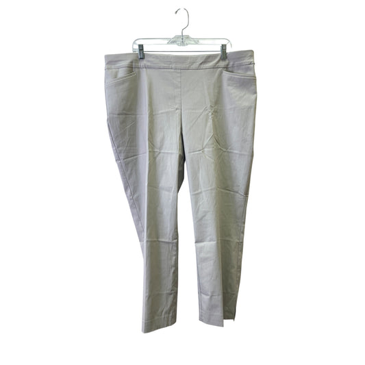 Pants Dress By Chicos In Taupe, Size:22