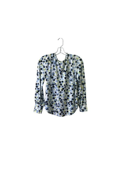 Top Ls By Ann Taylor In Blue & Yellow, Size:S