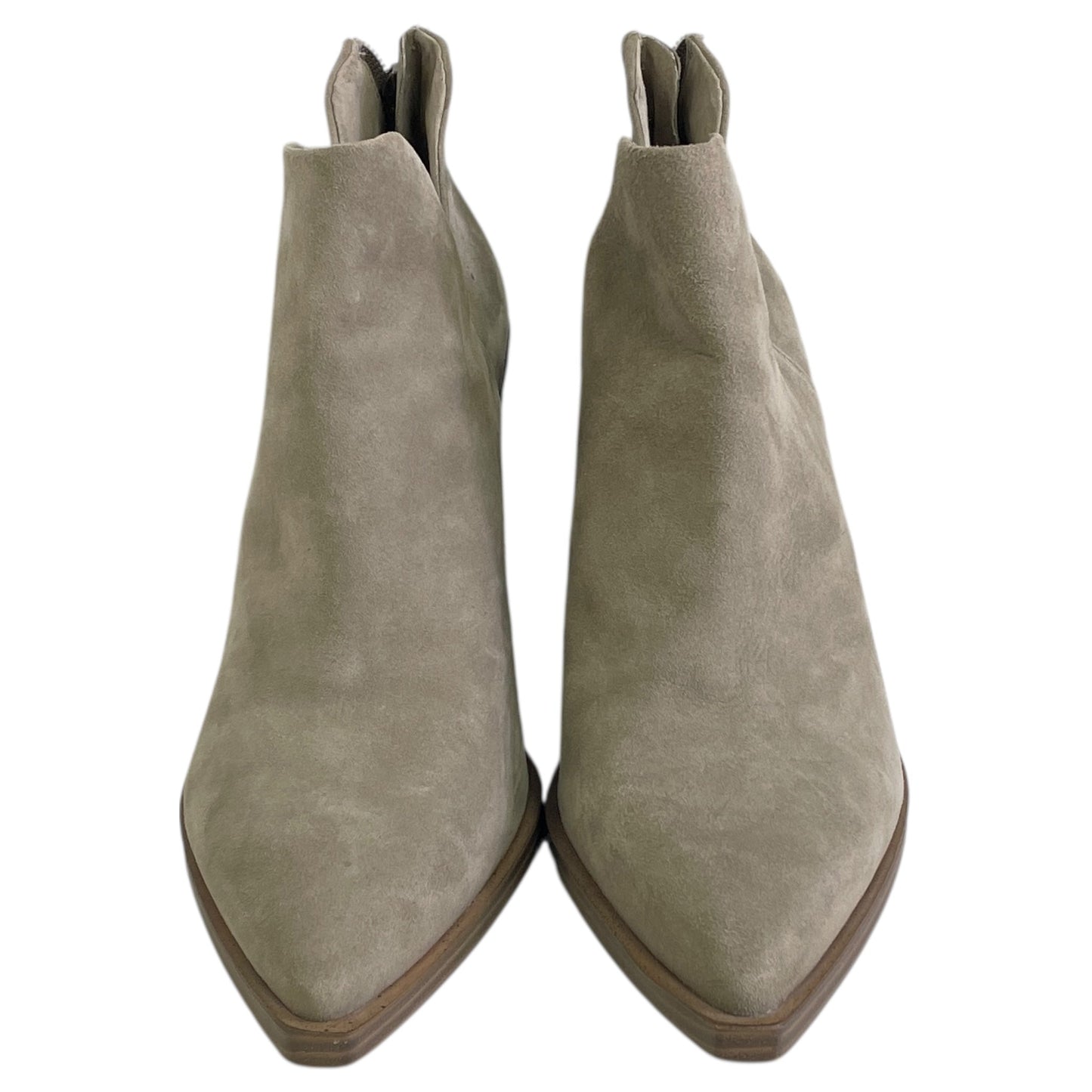 BOOTS ANKLE HEELS by VINCE CAMUTO In GREY, Size: 10