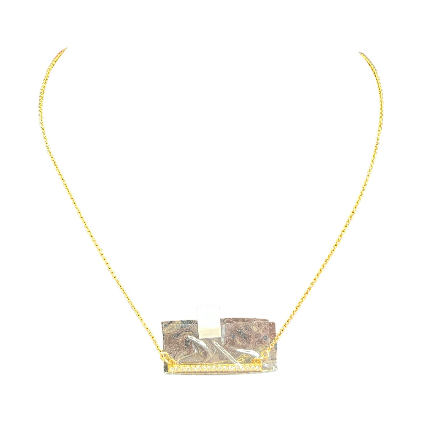 Necklace Chain By Clothes Mentor In Gold
