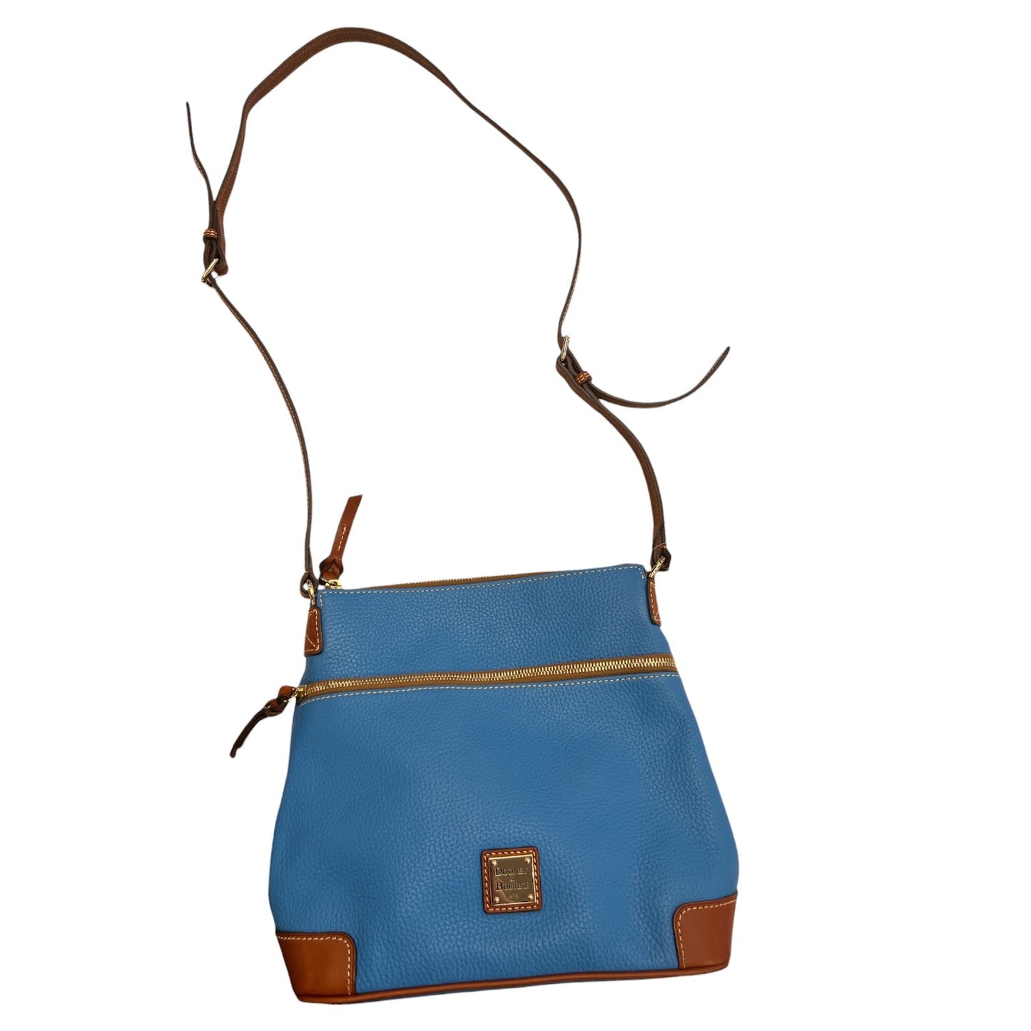 Crossbody Designer By Dooney And Bourke In Blue, Size:Large