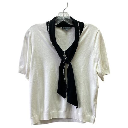 Top Ss By Adrianna Papell In White, Size:M
