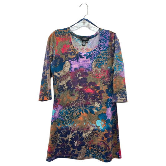 Sweater By Papillion In Floral Print, Size:M