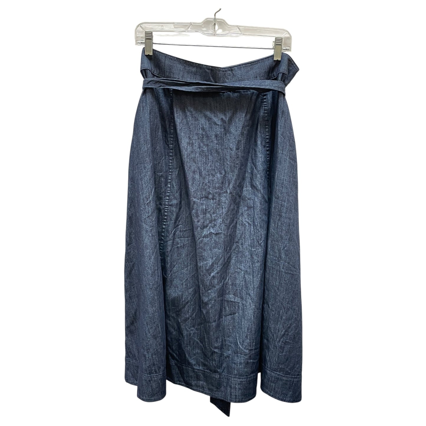 Skirt Maxi By Talbots In Blue Denim, Size:14