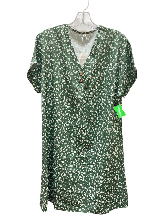 Dress Casual Midi By Clothes Mentor In Floral Print, Size:M