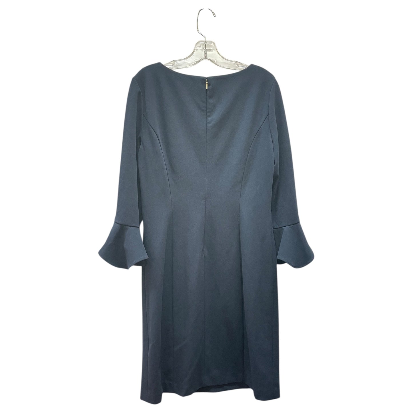 Dress Work By Dkny In Blue, Size:12