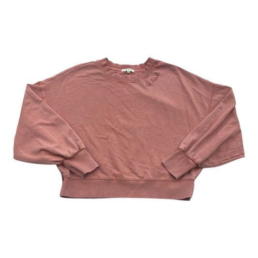 Sweater By Z Supply In Peach, Size:M
