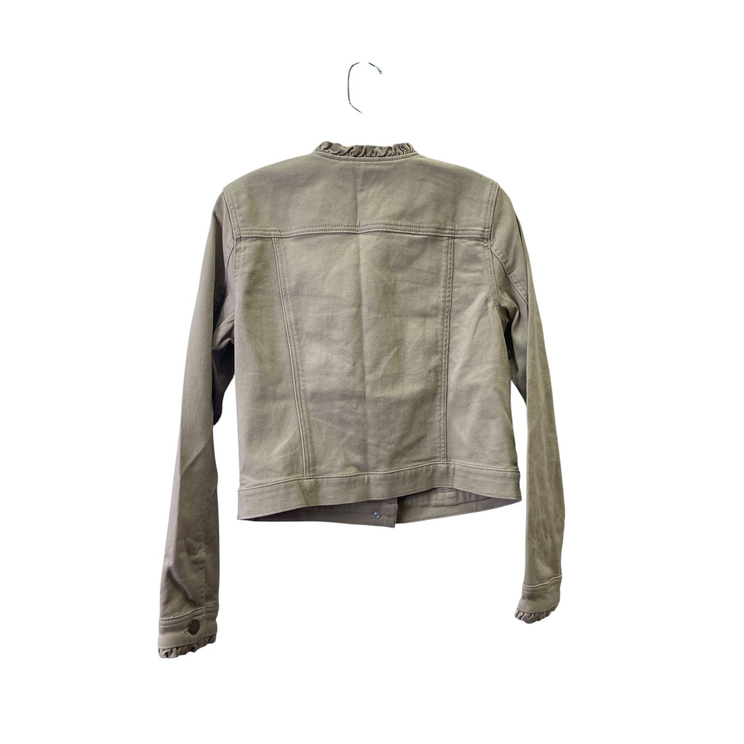 Jacket Denim By Draper James Rsvp In Tan Denim, Size:M