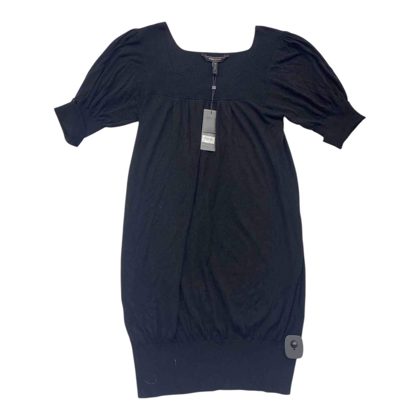 Dress Casual Midi By Bcbgmaxazria In Black, Size:S