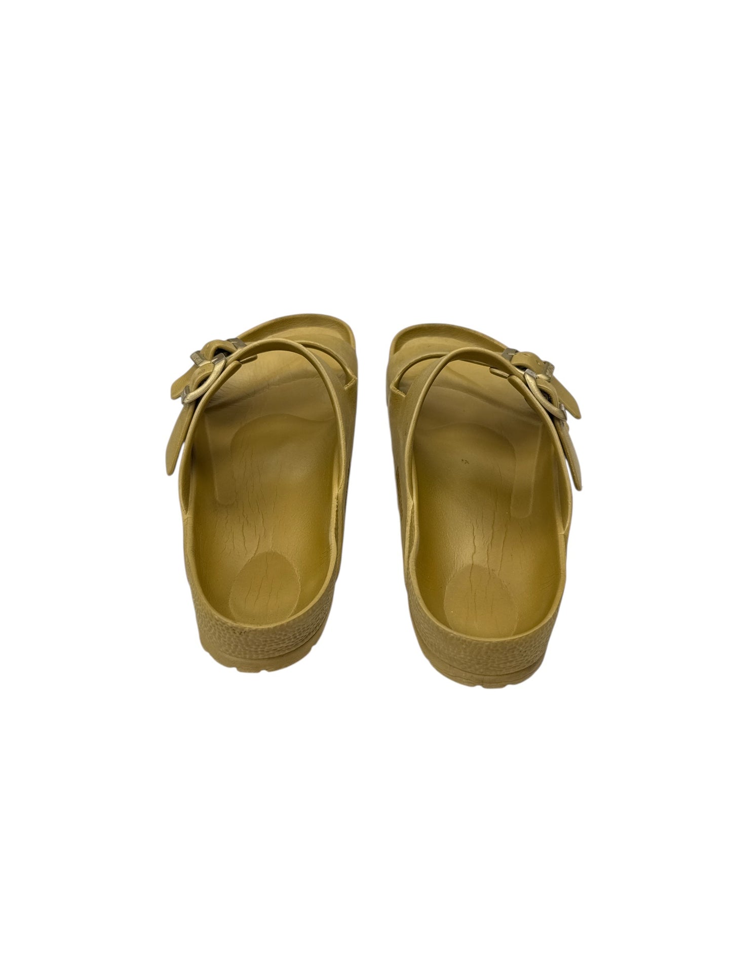 SANDALS FLATS by BIRKENSTOCK In GOLD