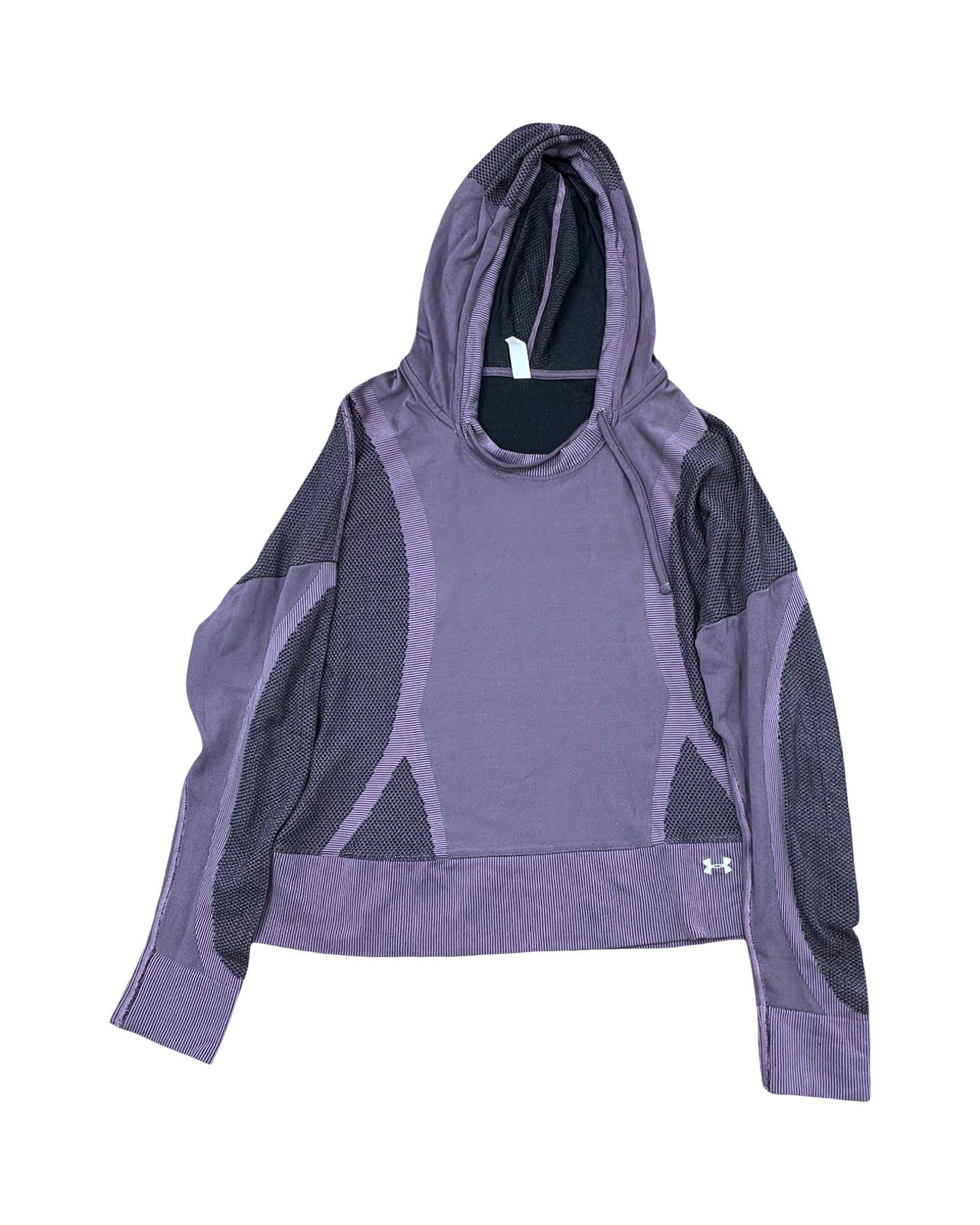 Athletic Top Ls Hoodie By Under Armour In Purple, Size:L