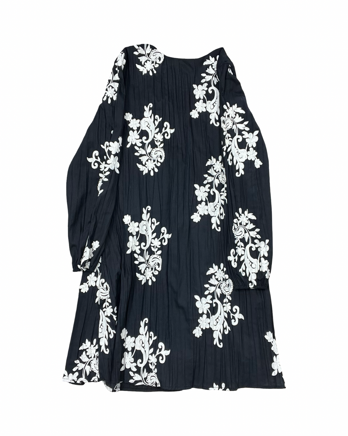 Dress Work By Westport In Black & Cream, Size:M