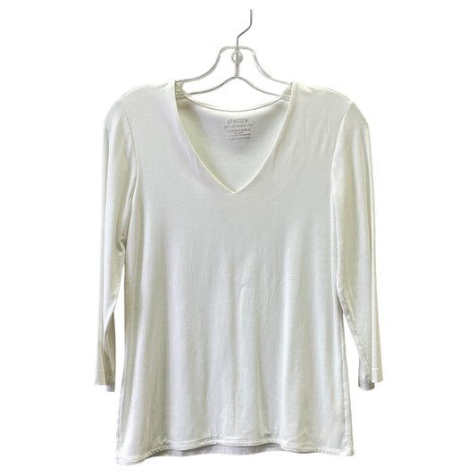 Top Ls By Chicos In White, Size:S