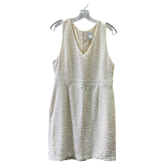 Dress Casual Maxi By Nicole Miller In Cream, Size:12