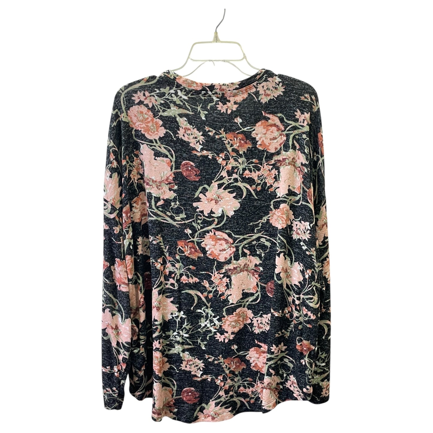 Sweater By Well Worn In Black & Pink, Size:Xl