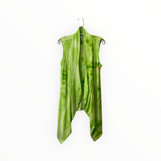 Cardigan By Alberto Makali In Green, Size:M