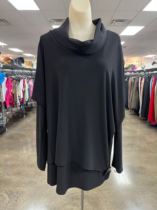 Top Ls By Joseph Ribkoff In Black, Size:14