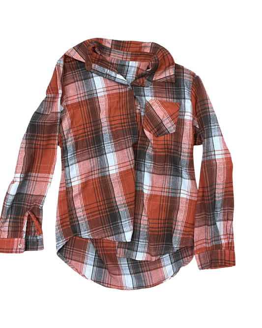 Top Ls By Clothes Mentor In Orange, Size:S