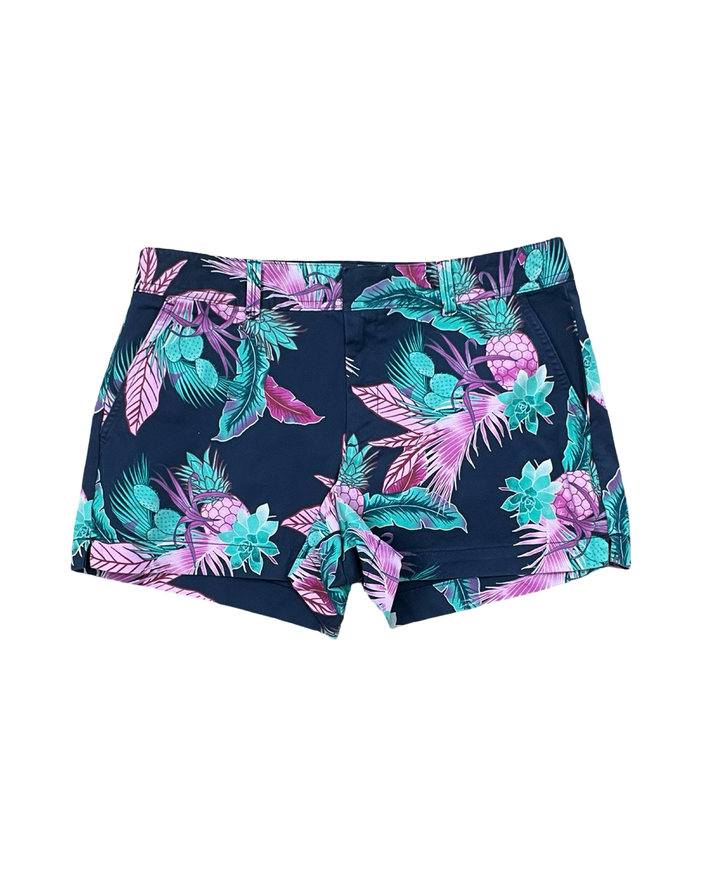 Shorts By Gap In Blue & Purple, Size:10