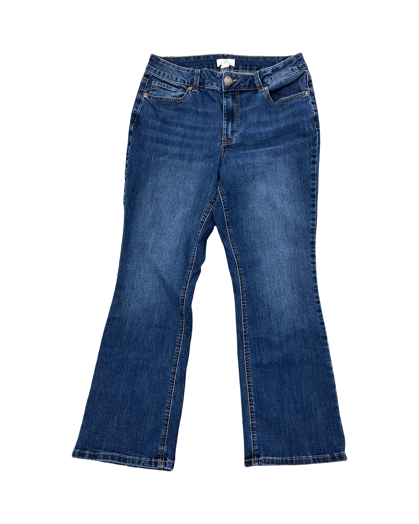 Jeans Boot Cut By Maurices In Blue Denim, Size:12