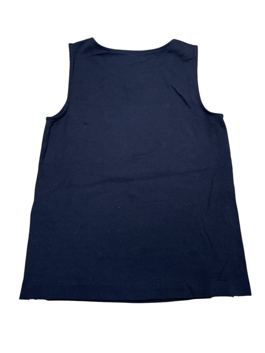 Tank Top By Ann Taylor In Navy, Size:Xxs
