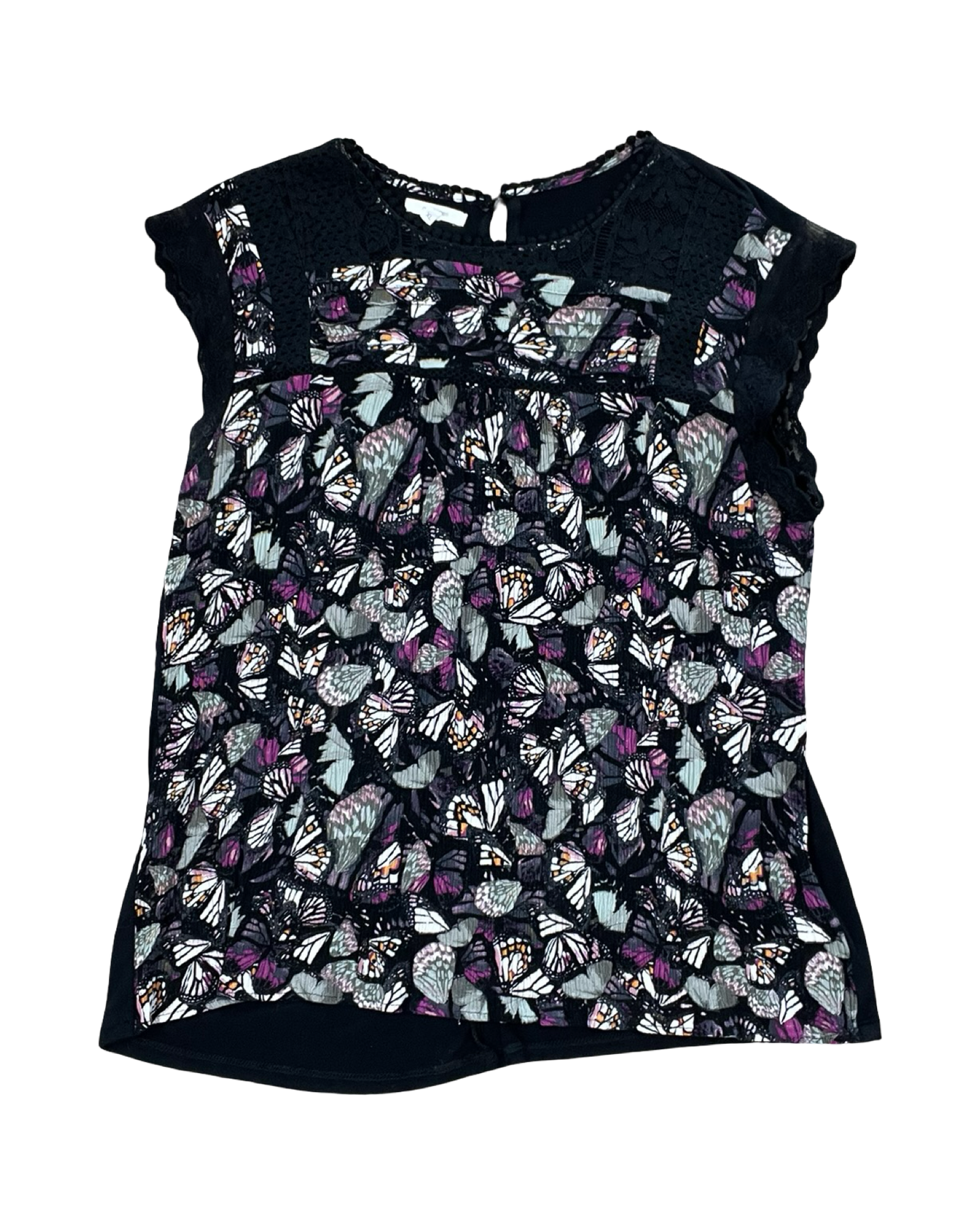 Top Sleeveless By Maurices In Black, Size:Xl