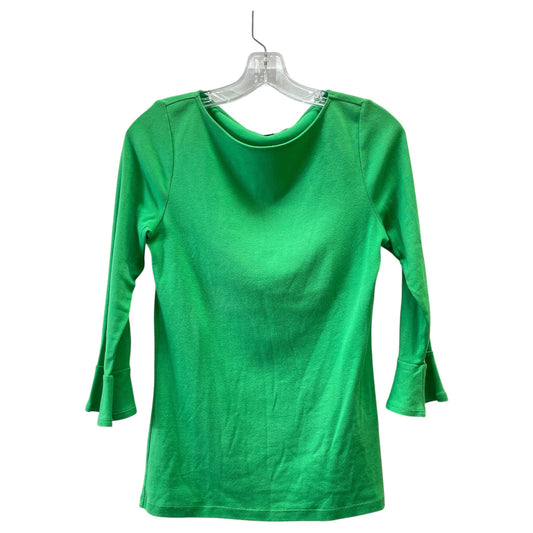 Top Ls By Lauren By Ralph Lauren In Green, Size:M
