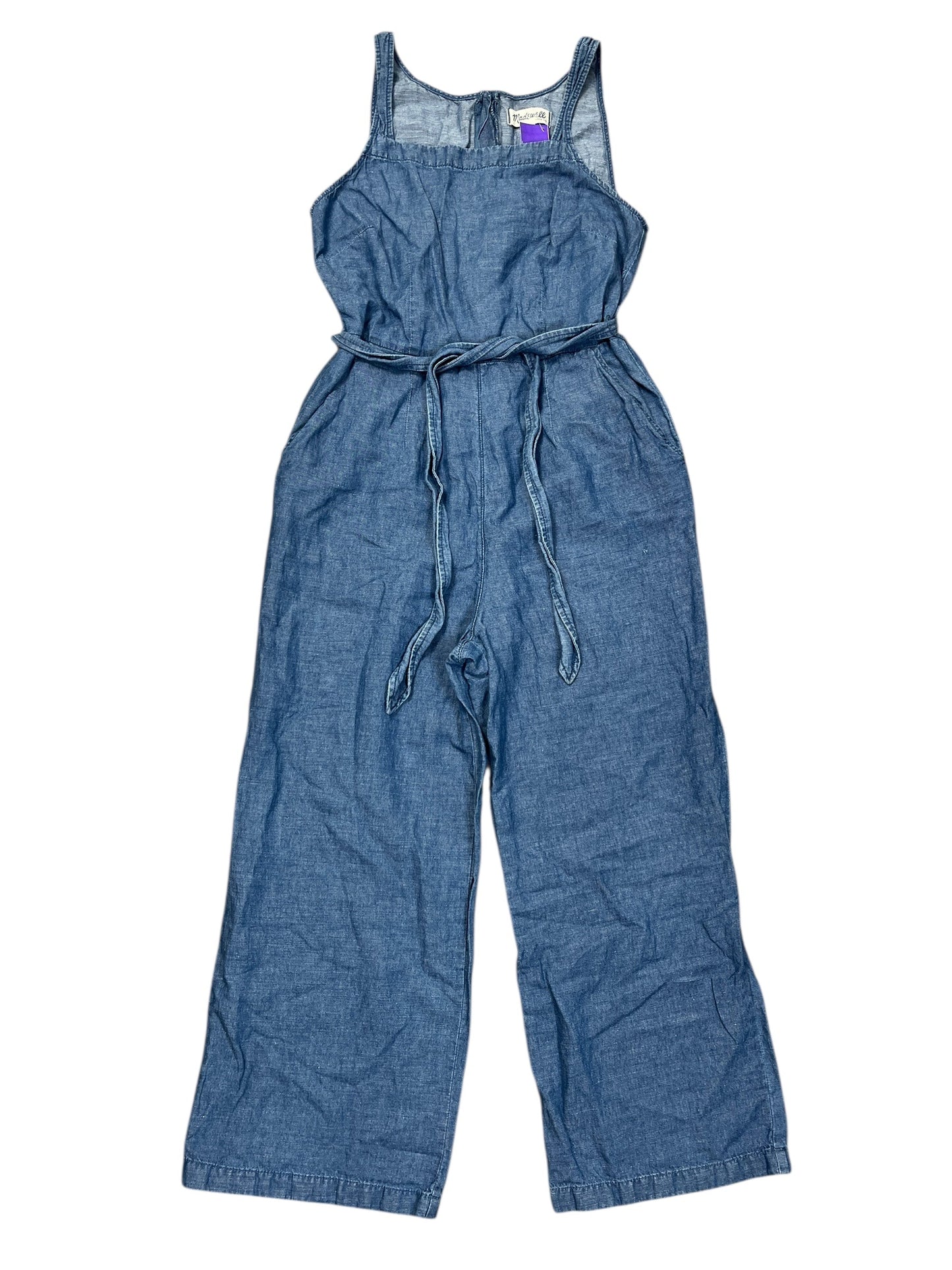 Jumpsuit By Madewell In Blue Denim, Size:S
