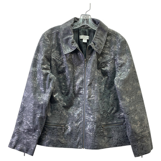 Jacket Other By Christopher And Banks In Grey & Silver, Size:L