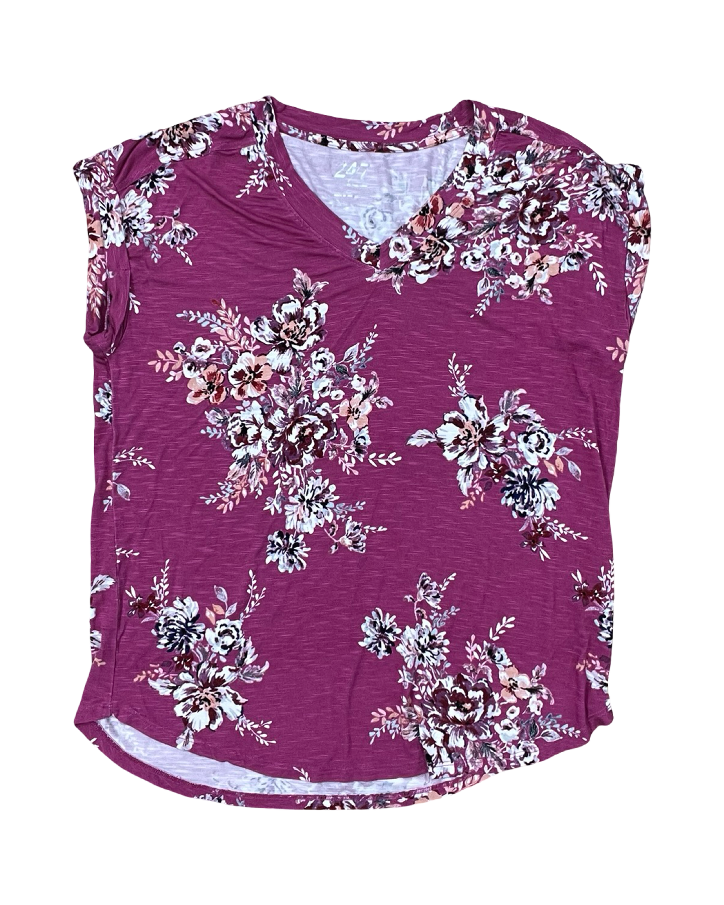 Top Ss By Maurices In Pink, Size:Xs