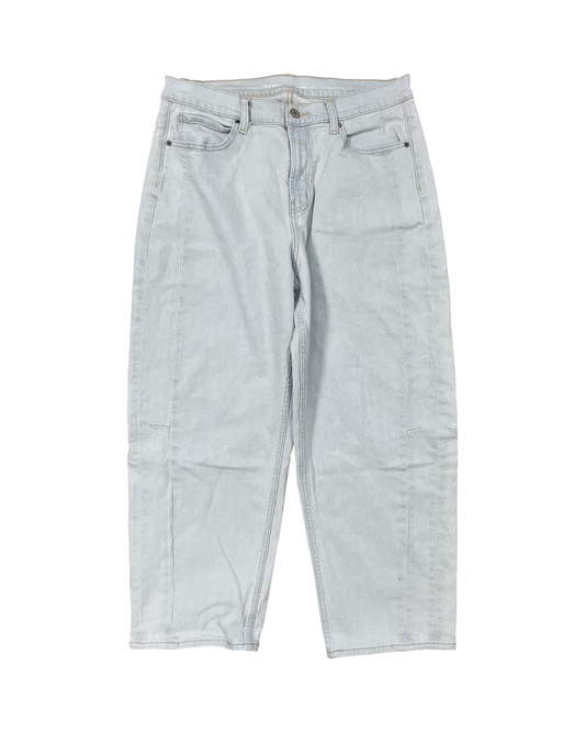 Jeans Wide Leg By Old Navy In Blue Denim, Size:14