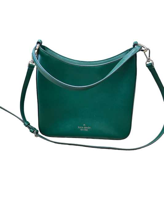 Handbag Designer By Kate Spade In Green, Size:Medium
