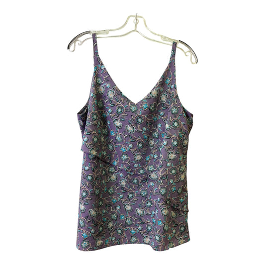 Top Sleeveless Basic By Cabi In Purple, Size:M