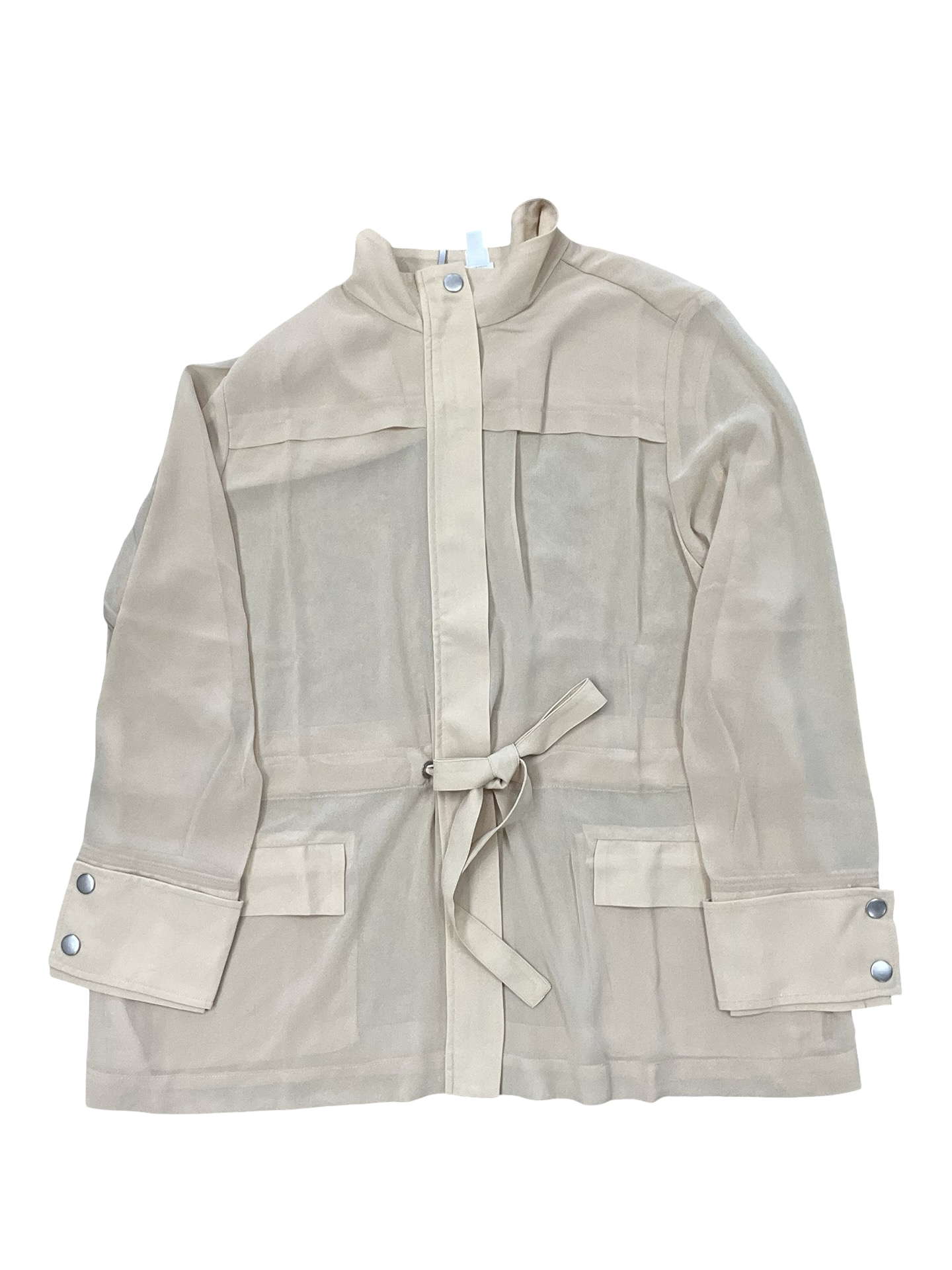 Jacket Other By Clothes Mentor In Tan, Size:Xs